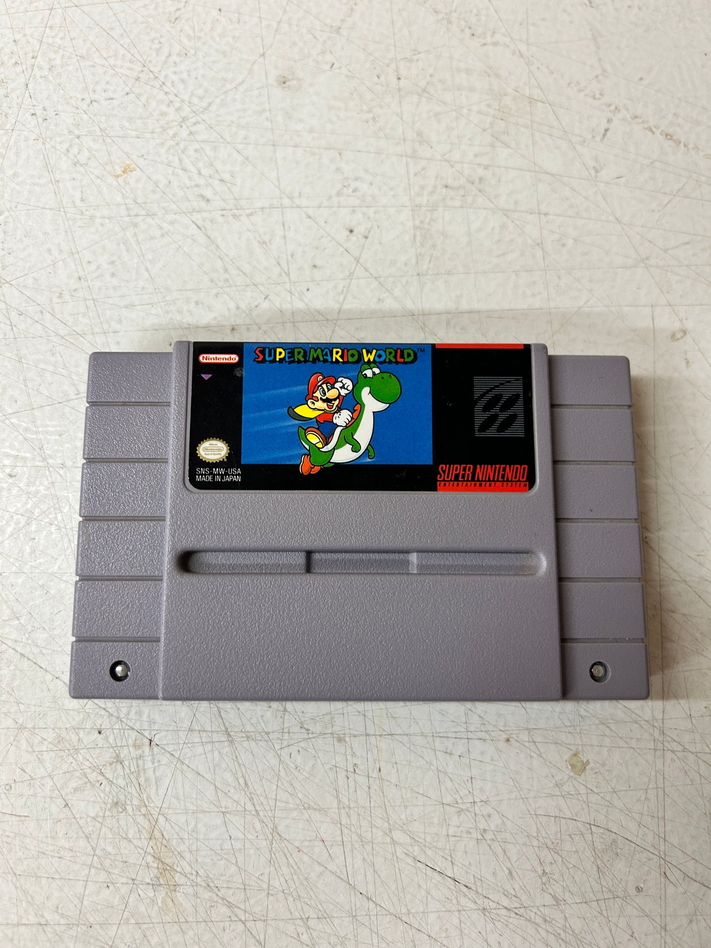 SUPER NiNTENDO [SNES] CONSOLE | MODEL SUPER NES CONTROL DECK MARiO WORLD SET SNS-001