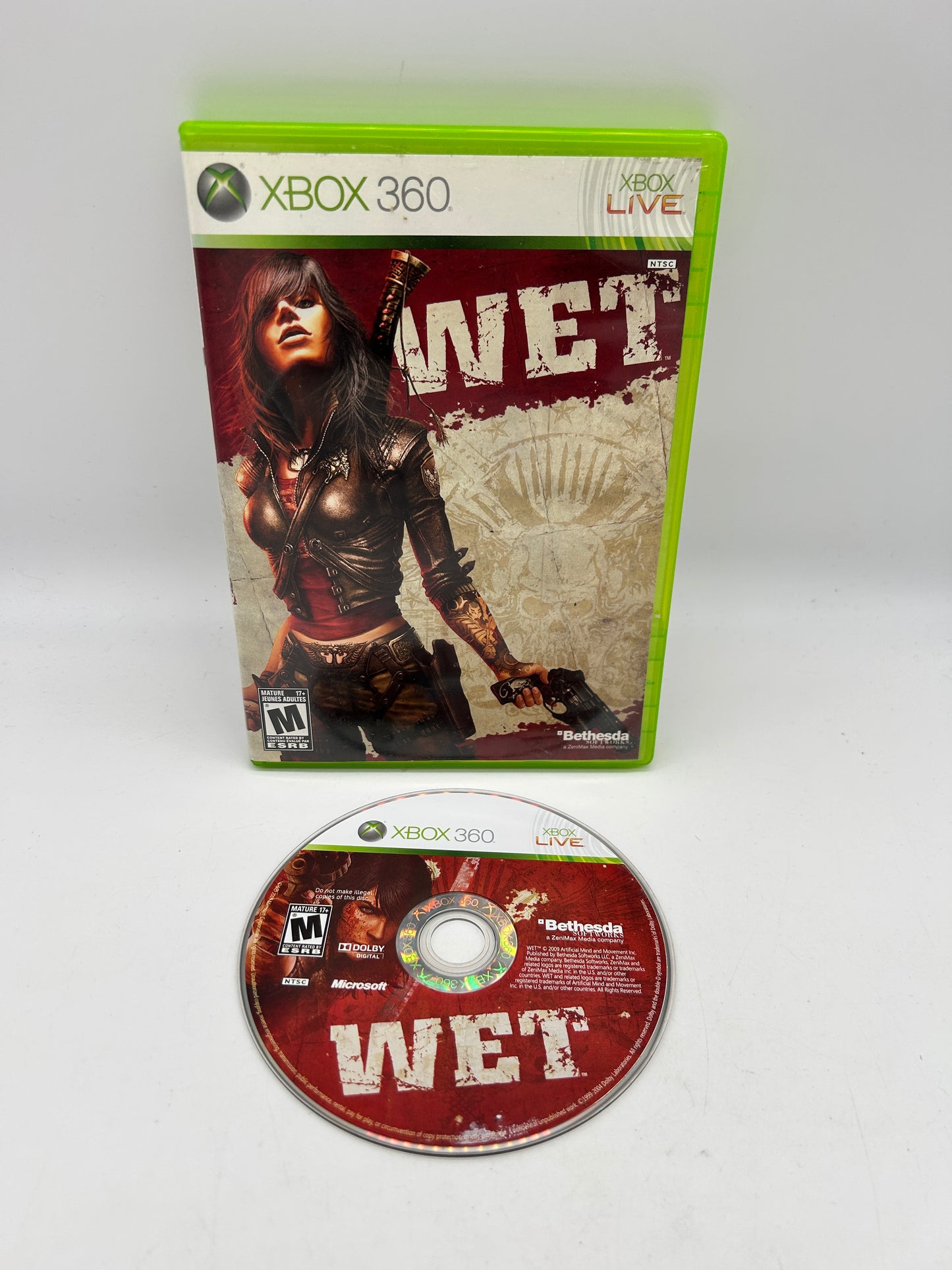 PiXEL-RETRO.COM : MICROSOFT XBOX 360 COMPLETE CIB BOX MANUAL GAME NTSC WET