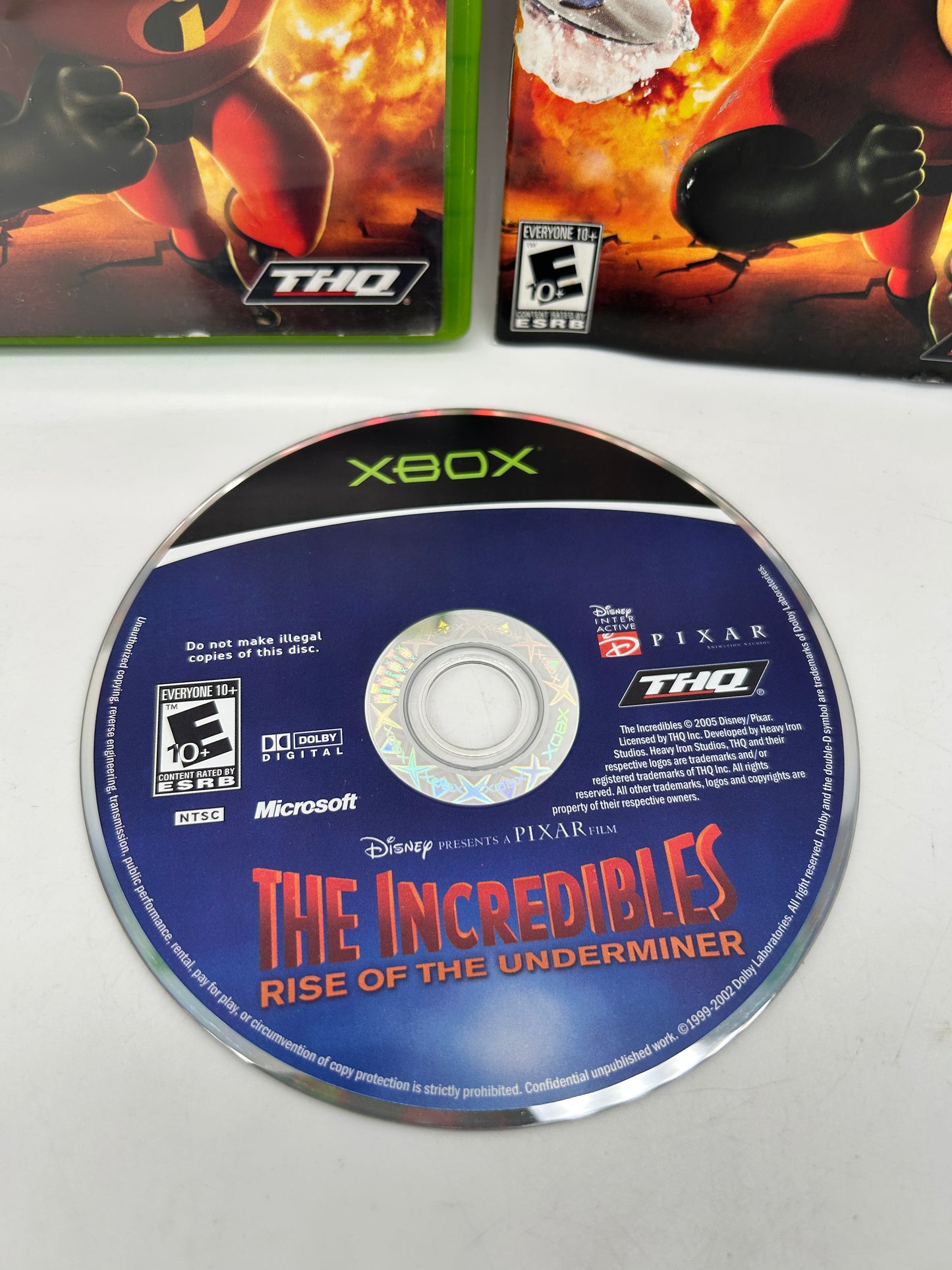 MiCROSOFT XBOX ORiGiNAL | THE iNCREDiBLES RiSE OF THE UNDERMiNER