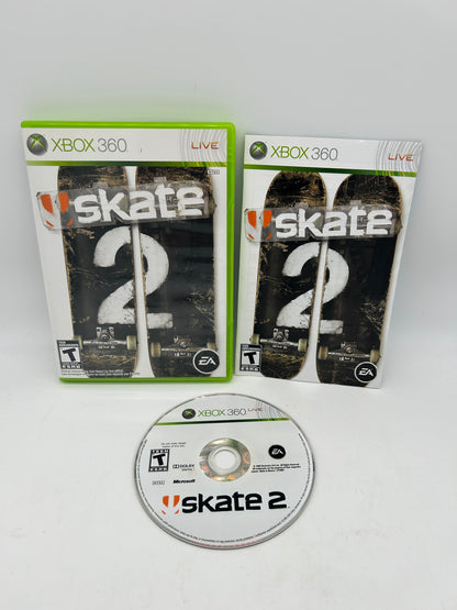 PiXEL-RETRO.COM : MICROSOFT XBOX 360 COMPLETE CIB BOX MANUAL GAME NTSC SKATE 2