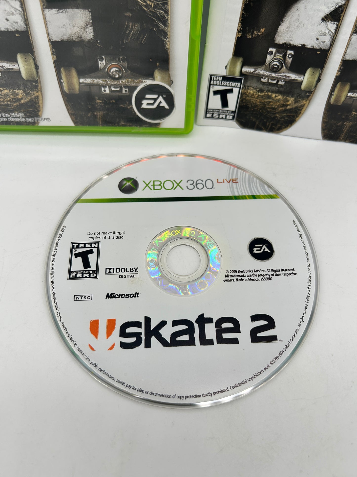 MiCROSOFT XBOX 360 | SKATE 2