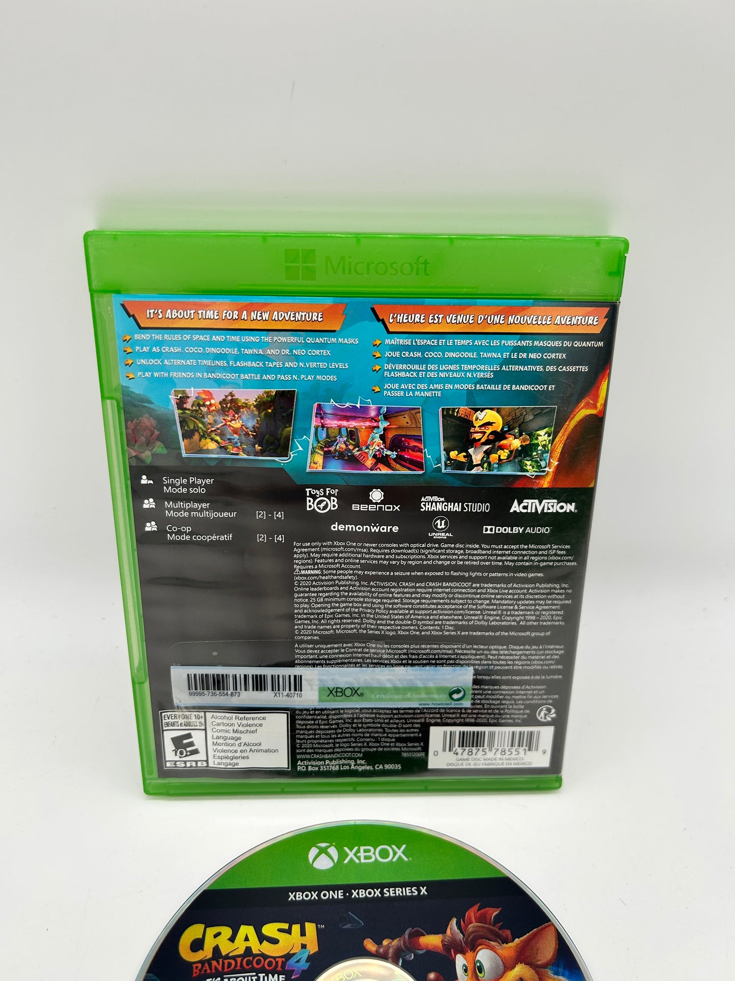 MiCROSOFT XBOX ONE & SERiES | CRASH BANDiCOOT 4 iTS ABOUT TiME