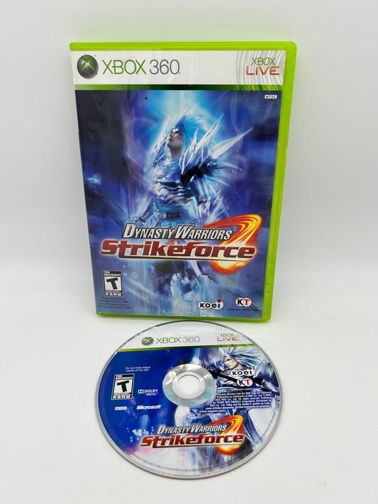 PiXEL-RETRO.COM : MICROSOFT XBOX 360 COMPLETE CIB BOX MANUAL GAME NTSC DYNASTY WARRIORS STRIKEFORCE