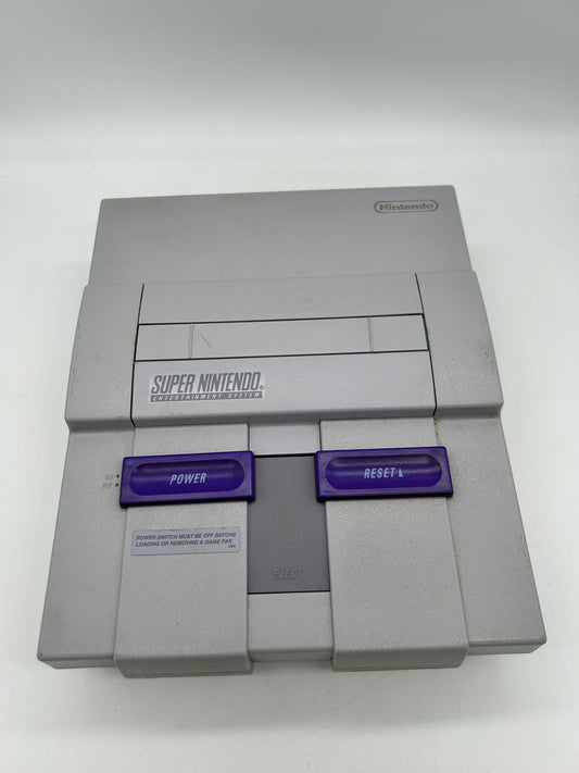 SUPER NiNTENDO [SNES] CONSOLE | MODEL GRiSE CONTROL DECK SNS-001