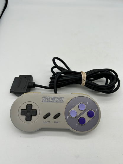 SUPER NiNTENDO [SNES] CONSOLE | MODEL GRiSE CONTROL DECK SNS-001