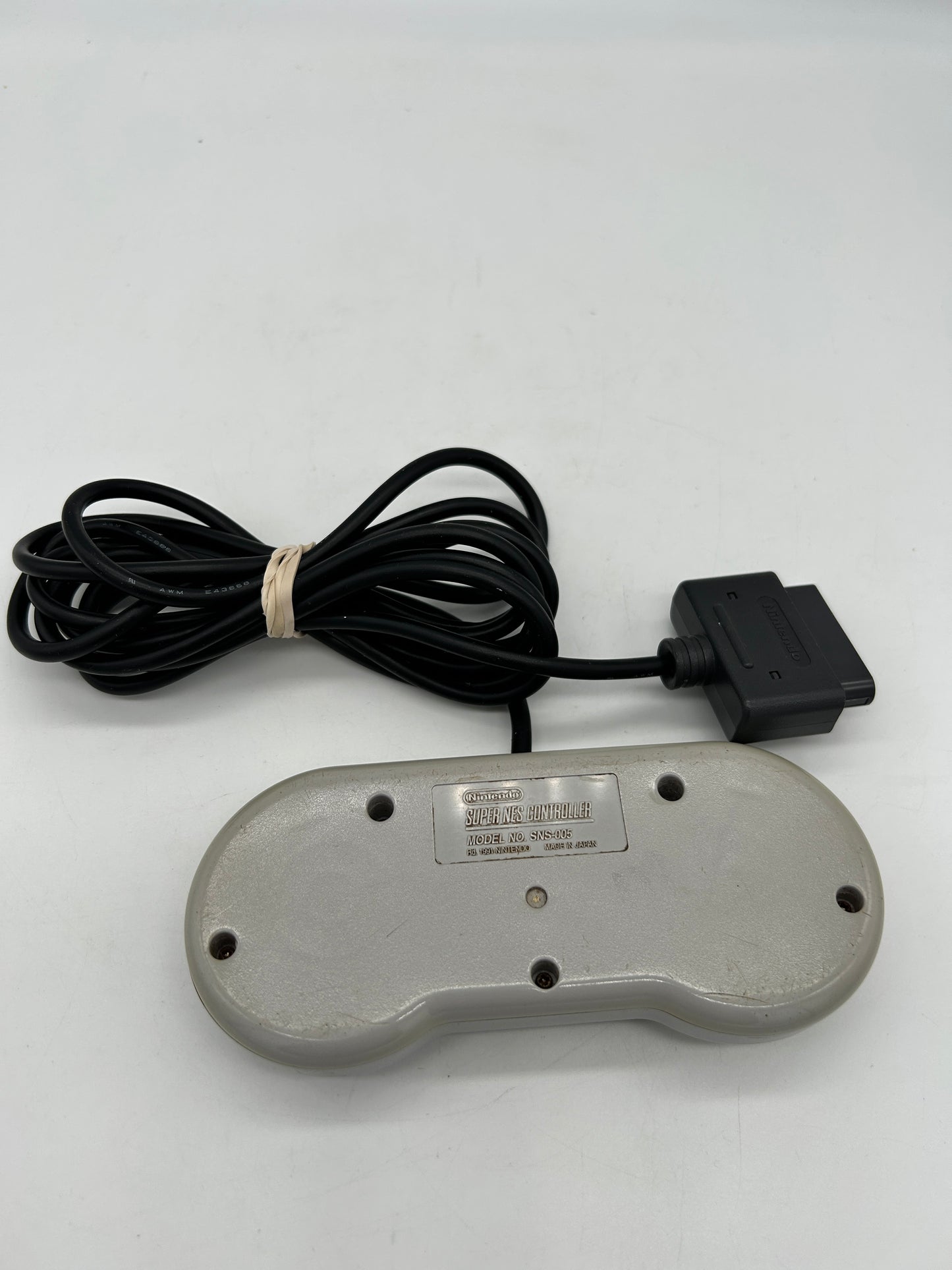 SUPER NiNTENDO [SNES] CONSOLE | MODEL GRiSE CONTROL DECK SNS-001