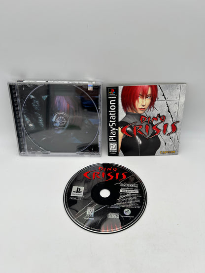 PiXEL-RETRO.COM : SONY PLAYSTATION (PS1) COMPLETE CIB BOX MANUAL GAME NTSC DINO CRISIS