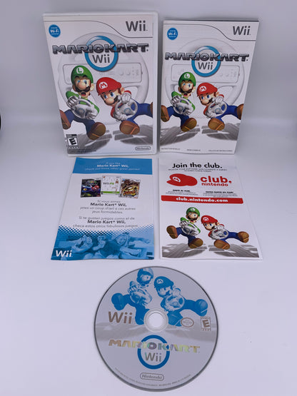 PiXEL-RETRO.COM : NINTENDO WII COMPLET CIB BOX MANUAL GAME NTSC MARIO KART WII