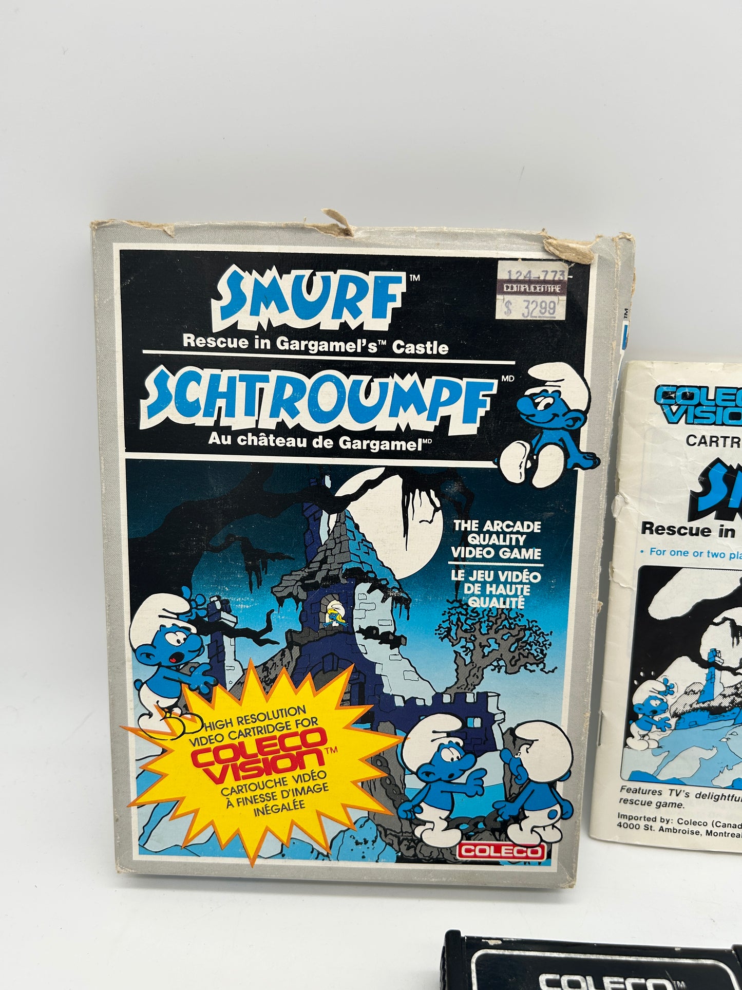 COLECOViSiON | SMURF RESCUE iN GARGAMELS CASTLE