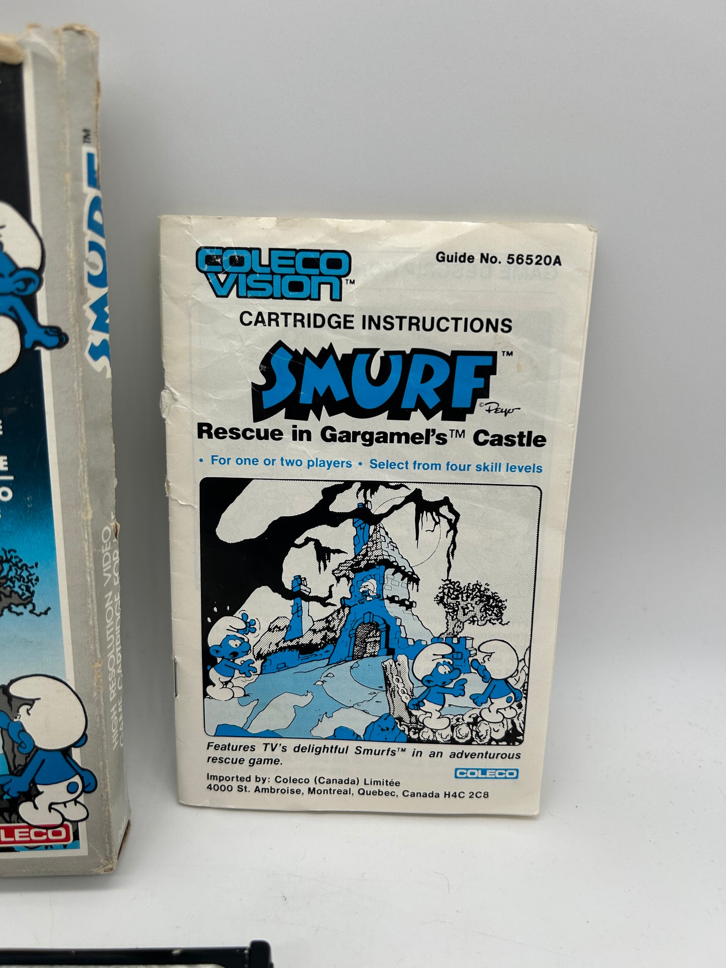 COLECOViSiON | SMURF RESCUE iN GARGAMELS CASTLE