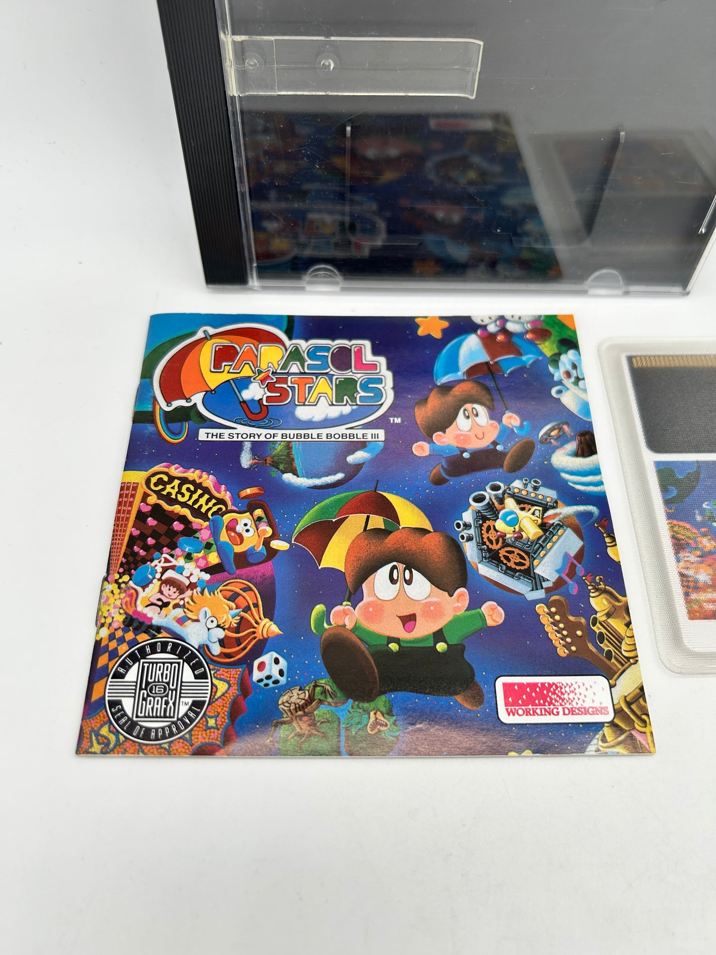 TURBOGRAFX16 | PARASOL STARS THE STORY OF BUBBLE BOBBLE III