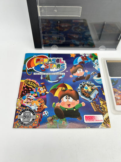 TURBOGRAFX16 | PARASOL STARS THE STORY OF BUBBLE BOBBLE III