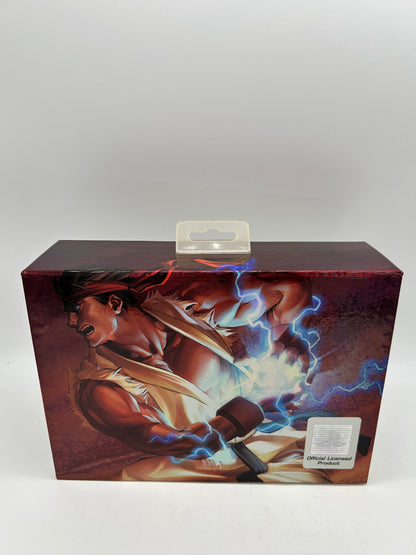 PiXEL-RETRO.COM : SONY PLAYSTATION 2 PS2 ORIGINAL CONTROLLER JOYSTICK WIRELESS NTSC NEW SEALED 15TH ANNIVERSARY STREET FIGHTER RYU