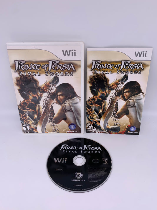 PiXEL-RETRO.COM : NINTENDO WII COMPLET CIB BOX MANUAL GAME NTSC PRINCE OF PERSIA RIVAL SWORDS