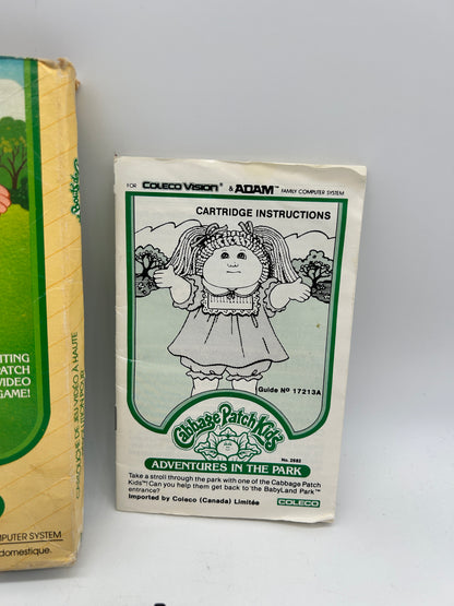 COLECOViSiON | CABBAGE PATCH KiDS ADVENTURES iN THE PARK