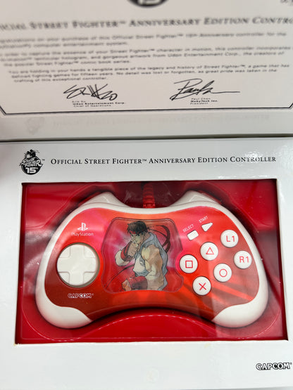 SONY PLAYSTATiON 2 [PS2] CONTROLLER | STREET FIGHTER 15TH ANNiVERSARY RYU JOYSTiCK CONTROLLER