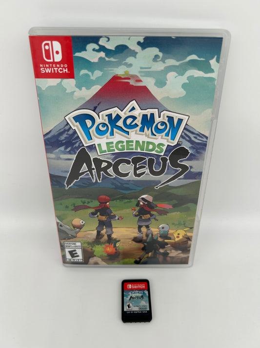 PiXEL-RETRO.COM : NINTENDO SWITCH COMPLETE IN BOX MANUAL GAME NTSC POKEMON LEGENDS ARCEUS