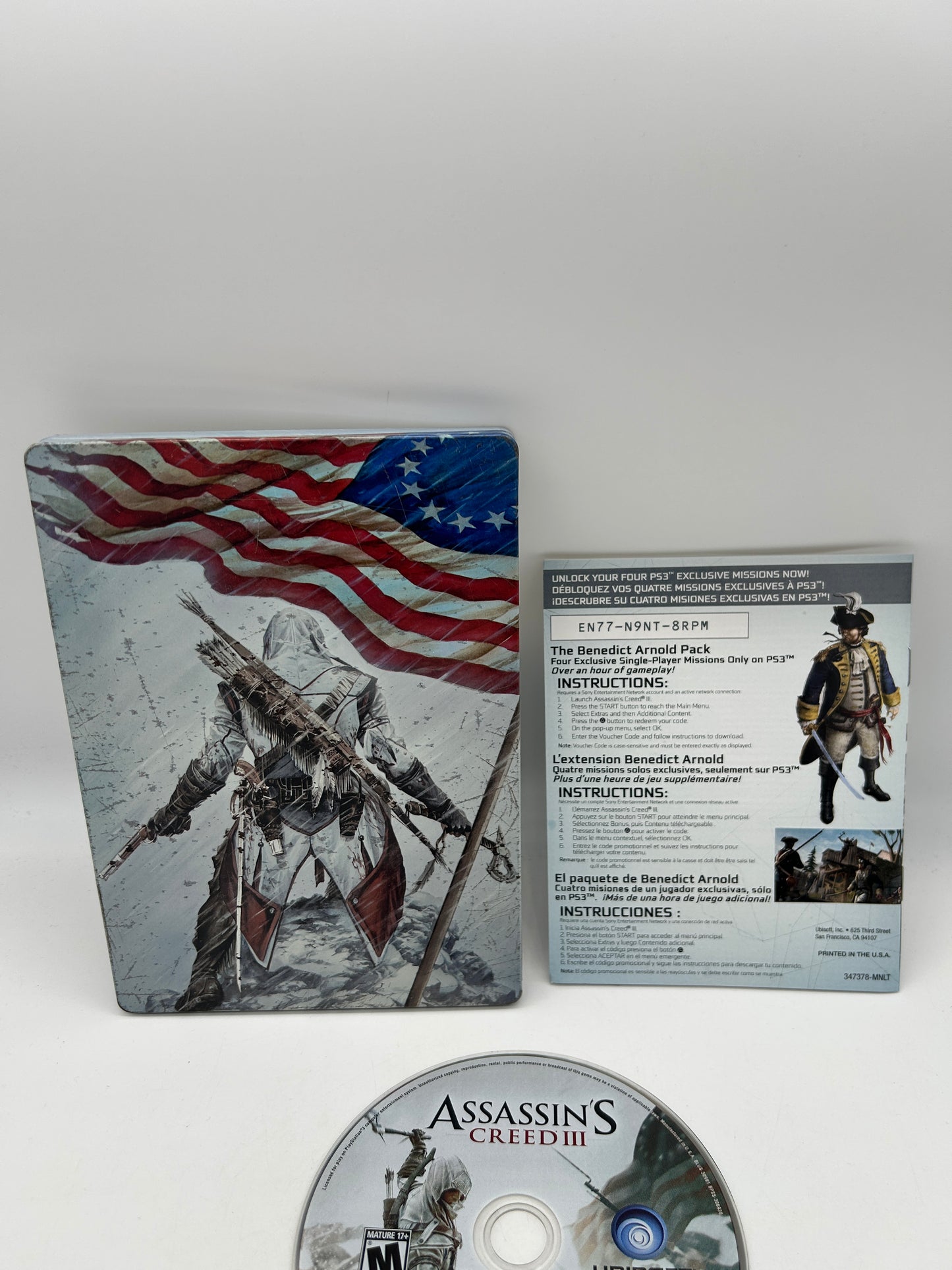 SONY PLAYSTATiON 3 [PS3] | ASSASSiNS CREED III | SPECiAL EDITION