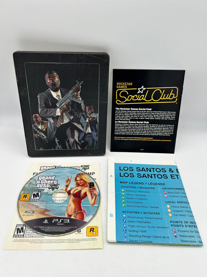 SONY PLAYSTATiON 3 [PS3] | GRAND THEFT AUTO V FiVE | STEELCASE COLLECTORS EDiTiON