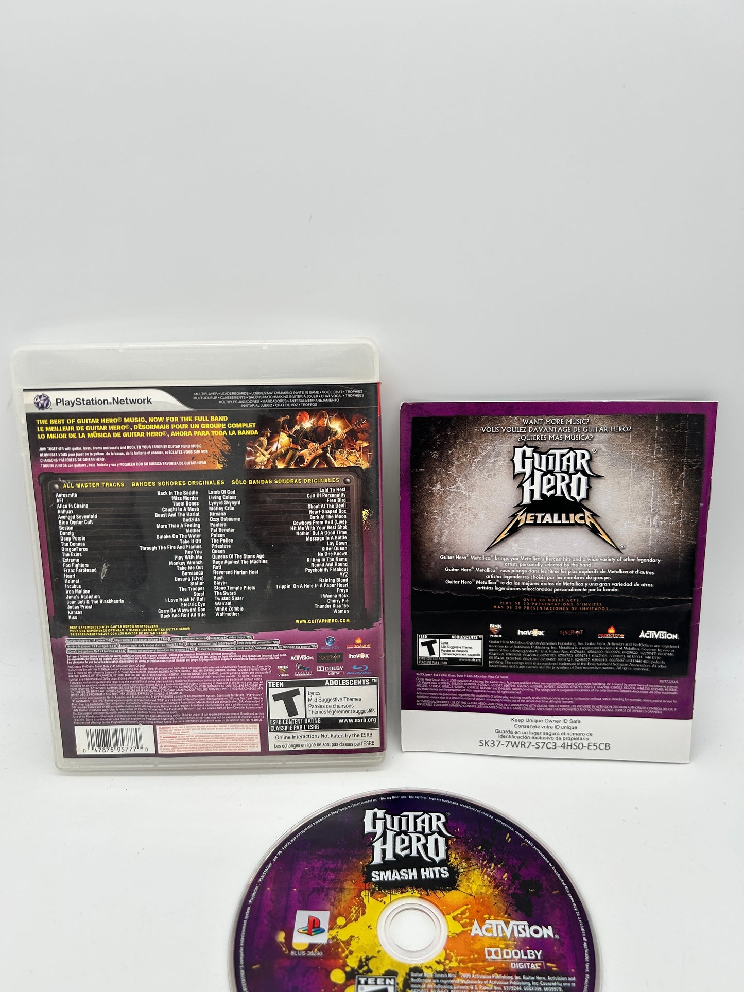 SONY PLAYSTATiON 3 [PS3] | GUiTAR HERO SMASH HiTS