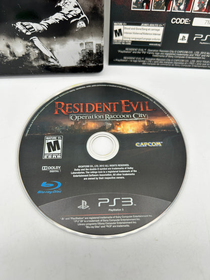 SONY PLAYSTATiON 3 [PS3] | RESiDENT EViL OPERATiON RACCOON CiTY | STEELCASE COLLECTORS EDiTiON
