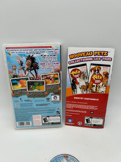SONY PLAYSTATiON PORTABLE [PSP] | CLOUDY WiTH A CHANCE OF MEATBALLS