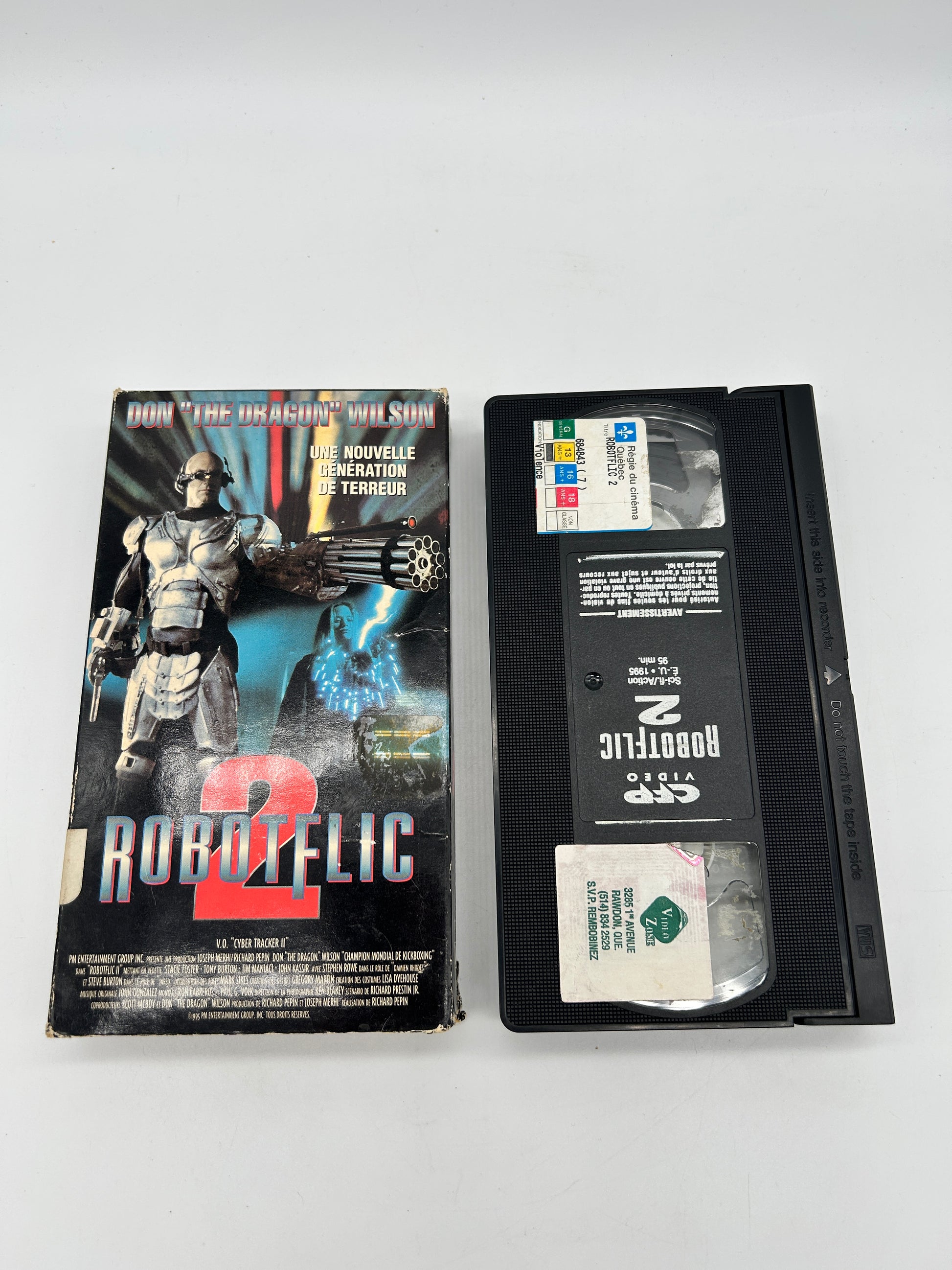 FiLM VHS FRANÇAiS | ROBOTFLiC 2 [V.O CYBER TRACKER II]