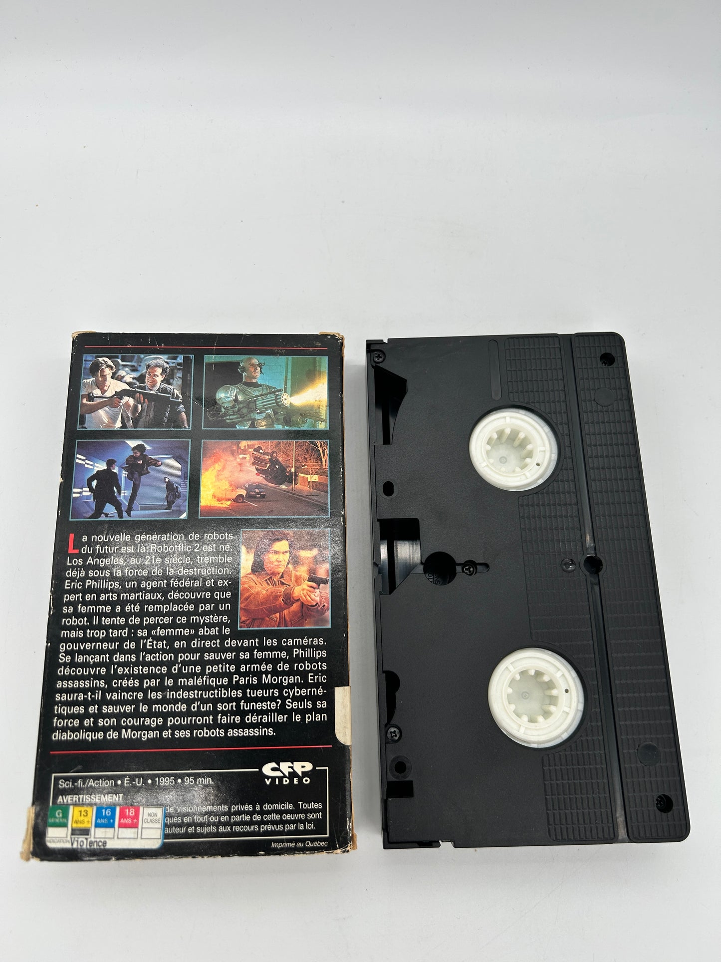 FiLM VHS FRANCAiS | ROBOTFLiC 2 [CYBER TRACKER II]