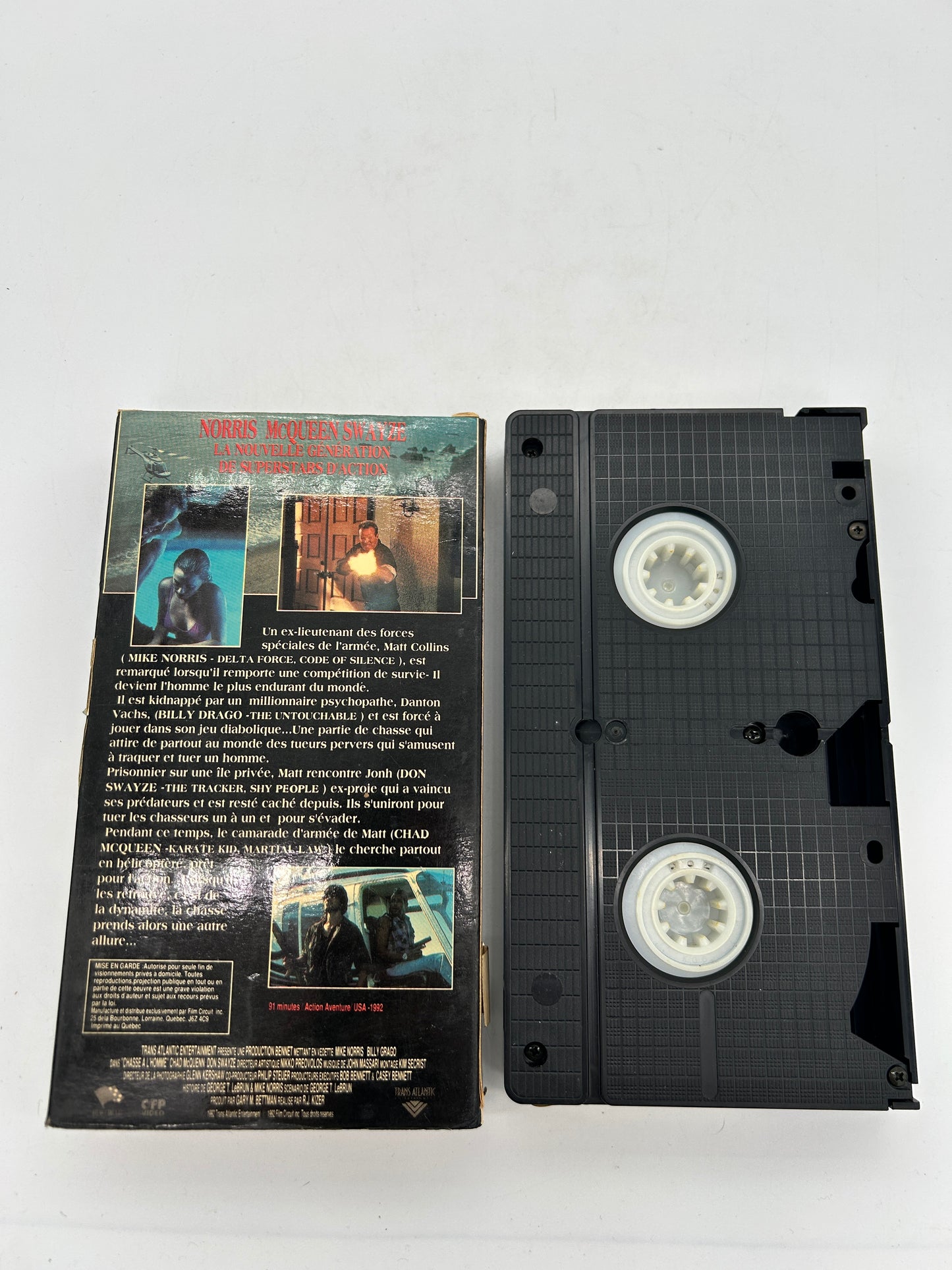 FiLM VHS FRANCAiS | CHASSE À L'HOMME [DEATH RiNG]