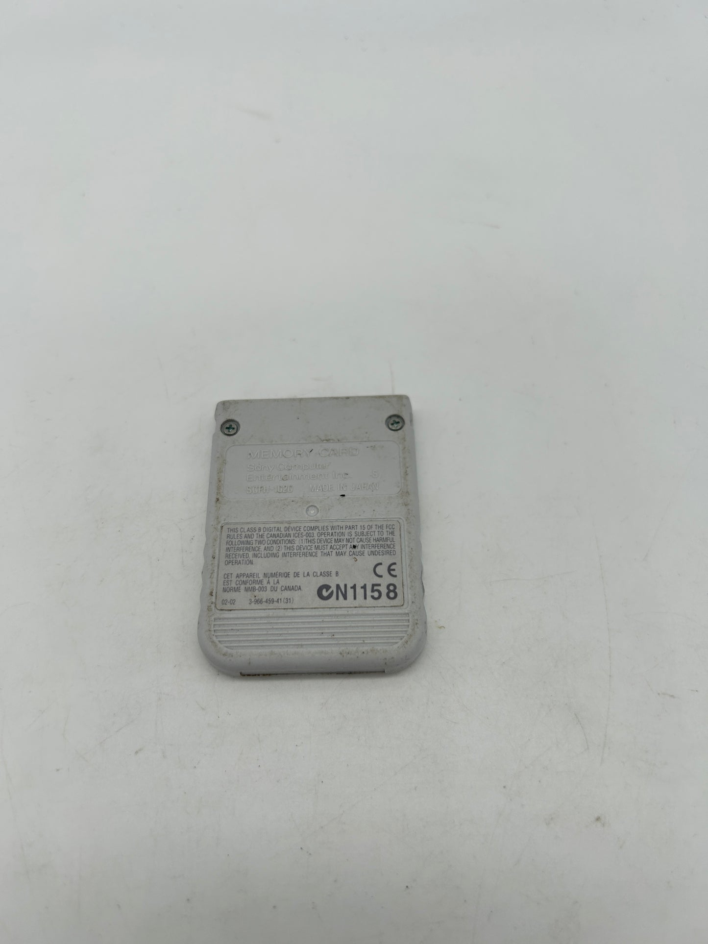SONY PLAYSTATiON 1 [PS1] | MEMORY CARD SONY OFFiCiAL | SCPH-1020