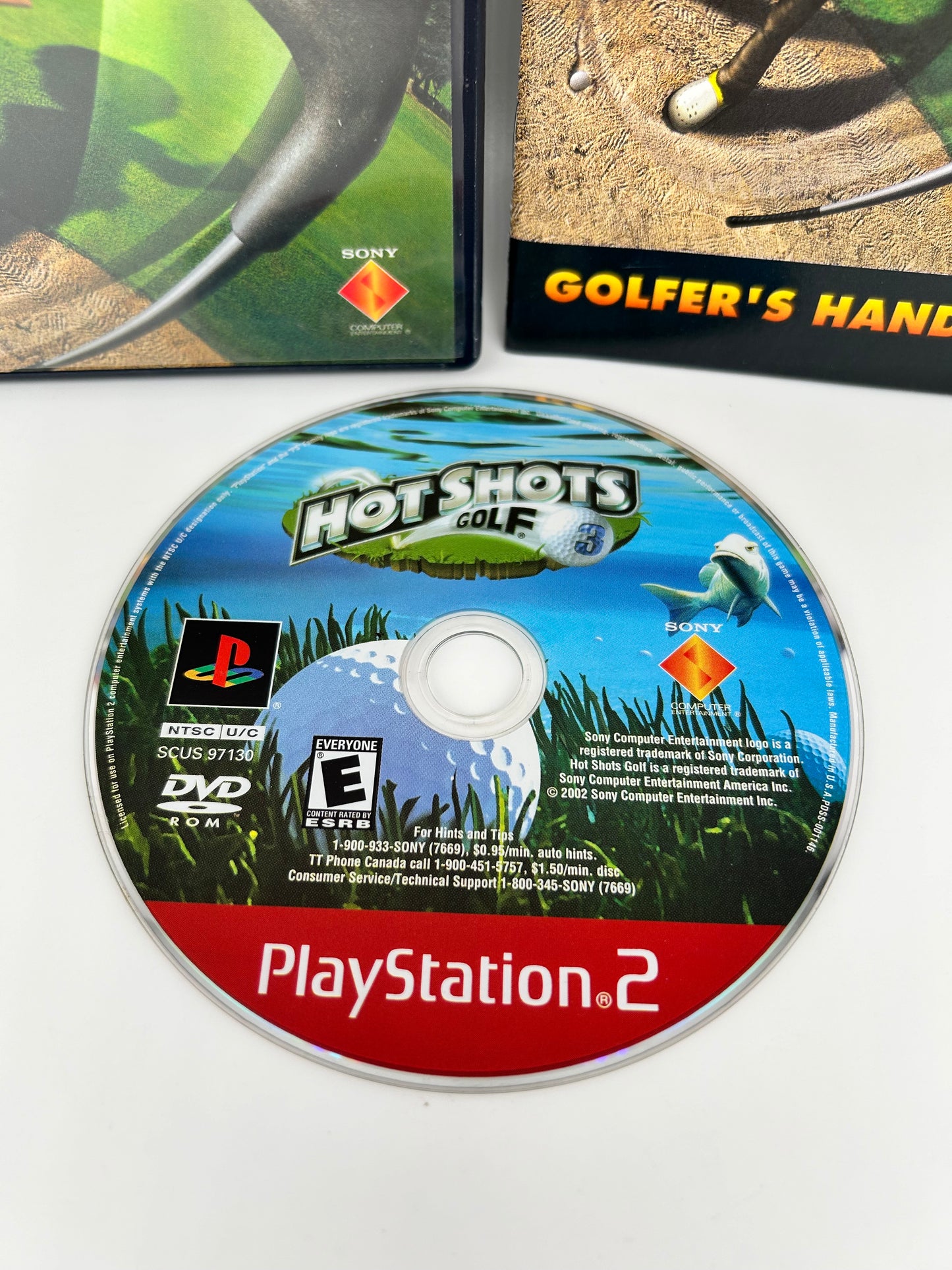 SONY PLAYSTATiON 2 [PS2] | HOT SHOTS GOLF 3 | GREATEST HiTS