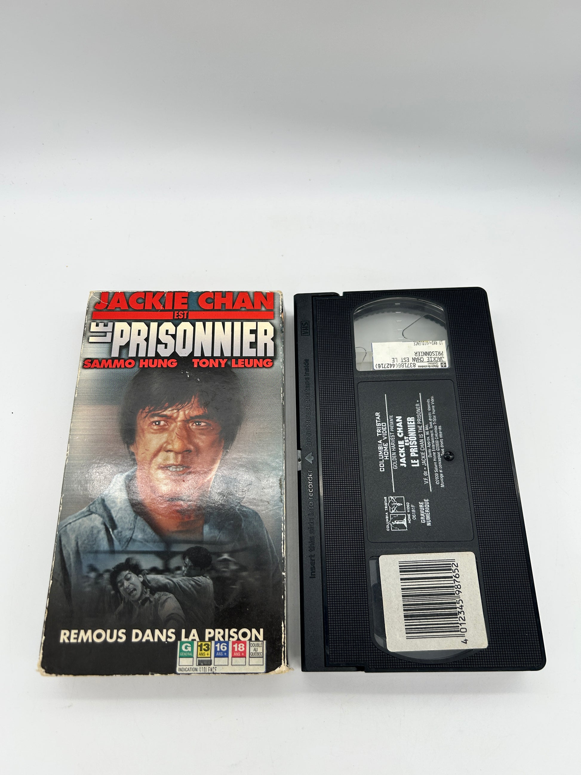 FiLM VHS FRANÇAiS | JACKiE CHAN EST LE PRiSONNiER  [V.O. iS THE PRiSONNiER]