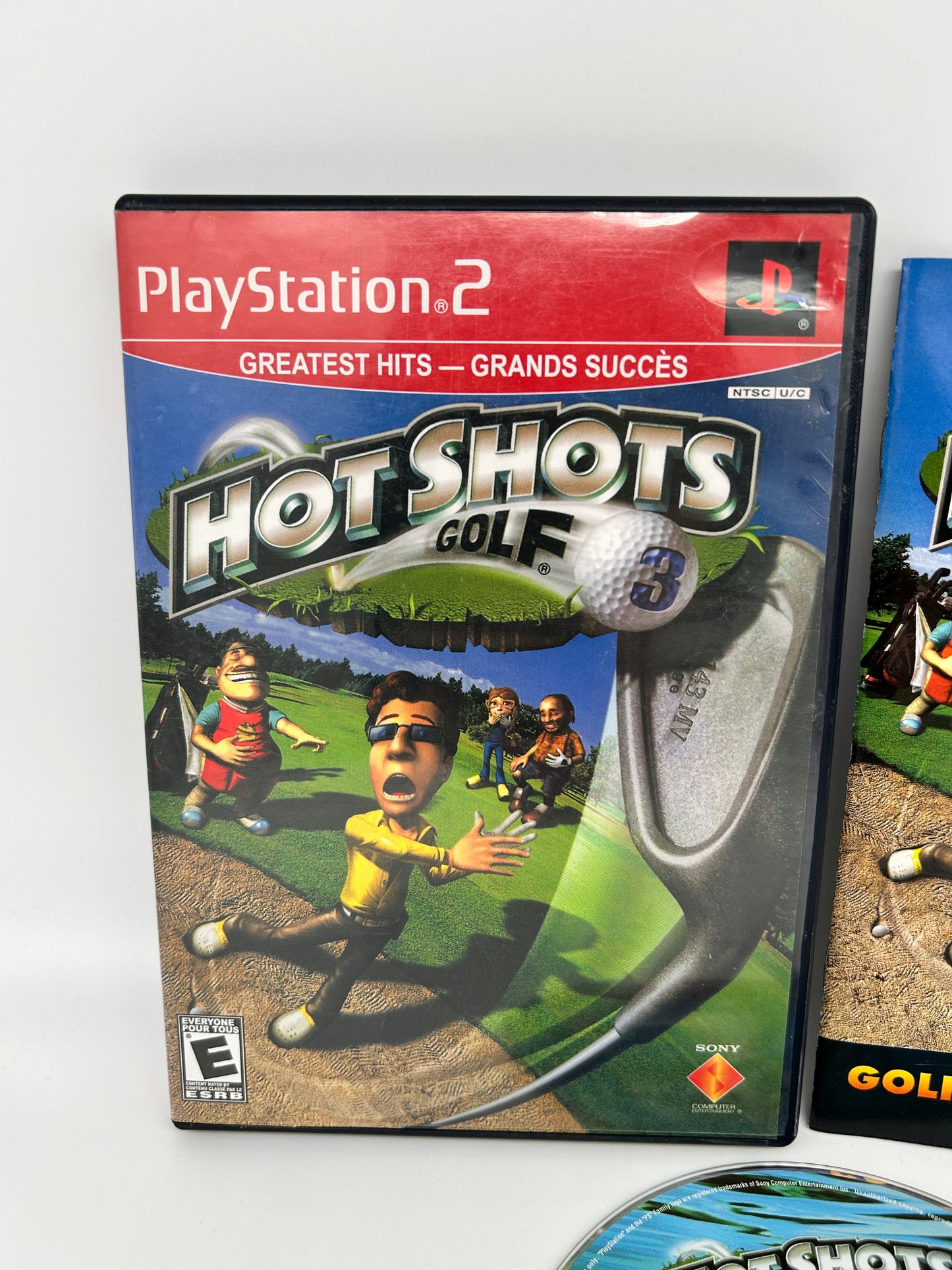 SONY PLAYSTATiON 2 [PS2] | HOT SHOTS GOLF 3 | GREATEST HiTS