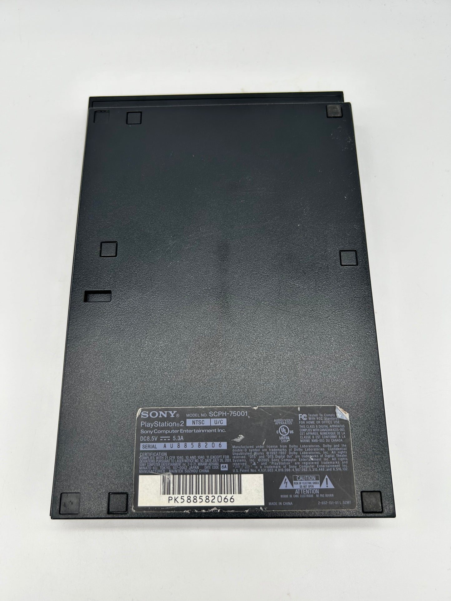 SONY PLAYSTATiON 2 [PS2] CONSOLE | ORiGiNALE BLACK SLIM (BLACK SLiM VERSiON) | SCPH-75001