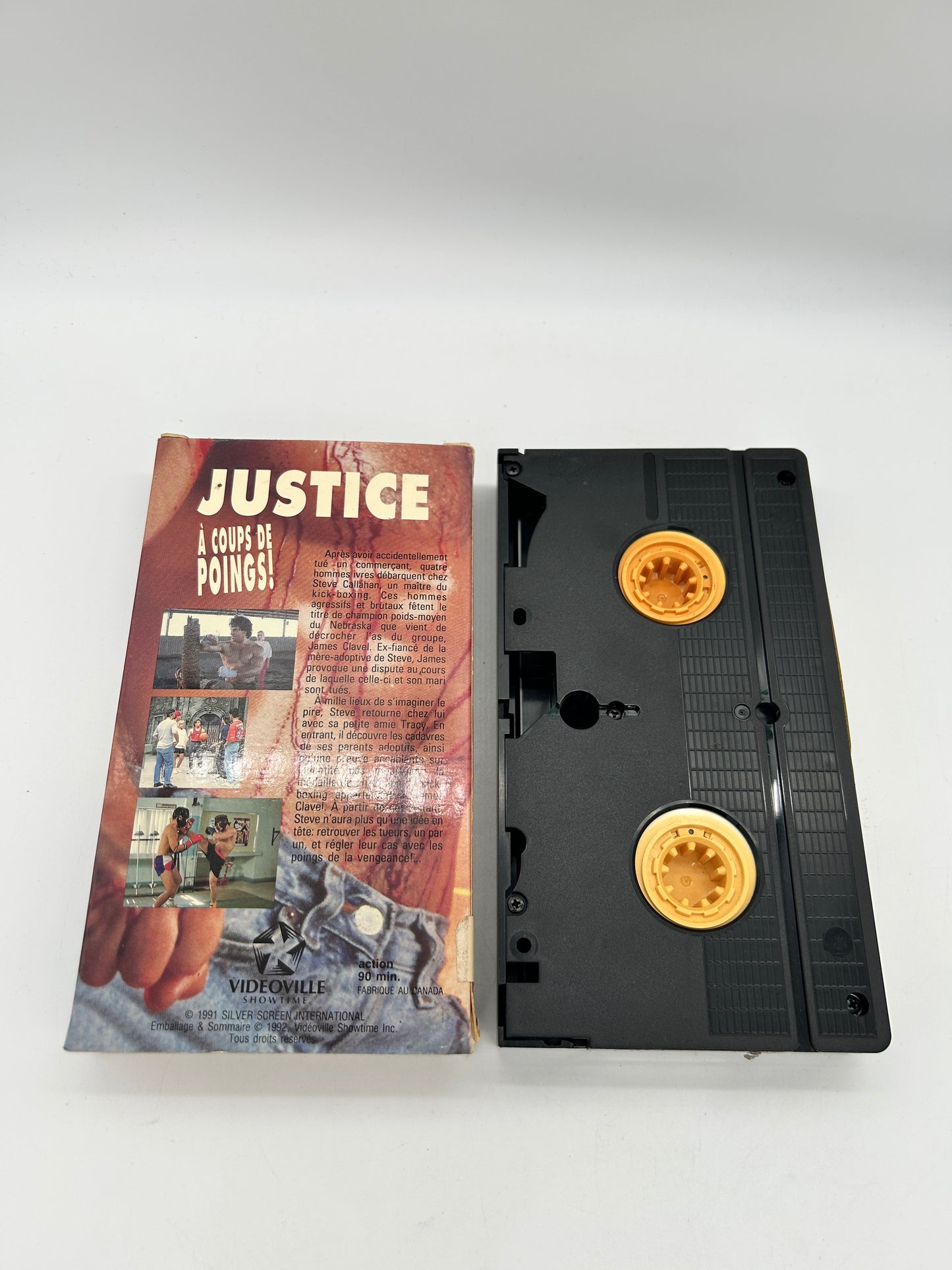 FiLM VHS FRANCAiS | JUSTiCE À COUPS DE POiNGS  [BLOOD HANDS]