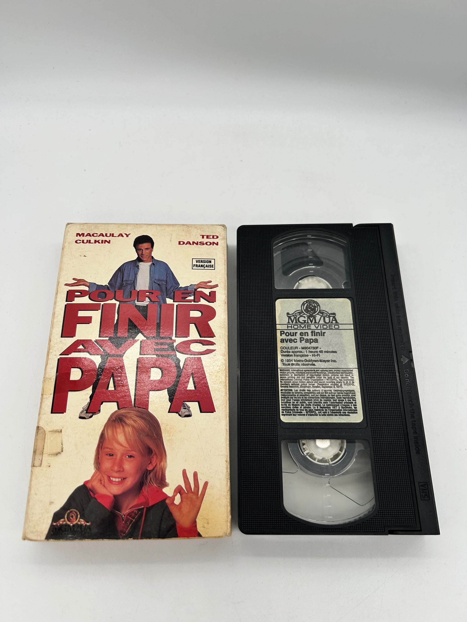 FiLM VHS FRANÇAiS | POUR EN FiNiR AVEC PAPA [GETTiNG EVEN WiTH DAD]
