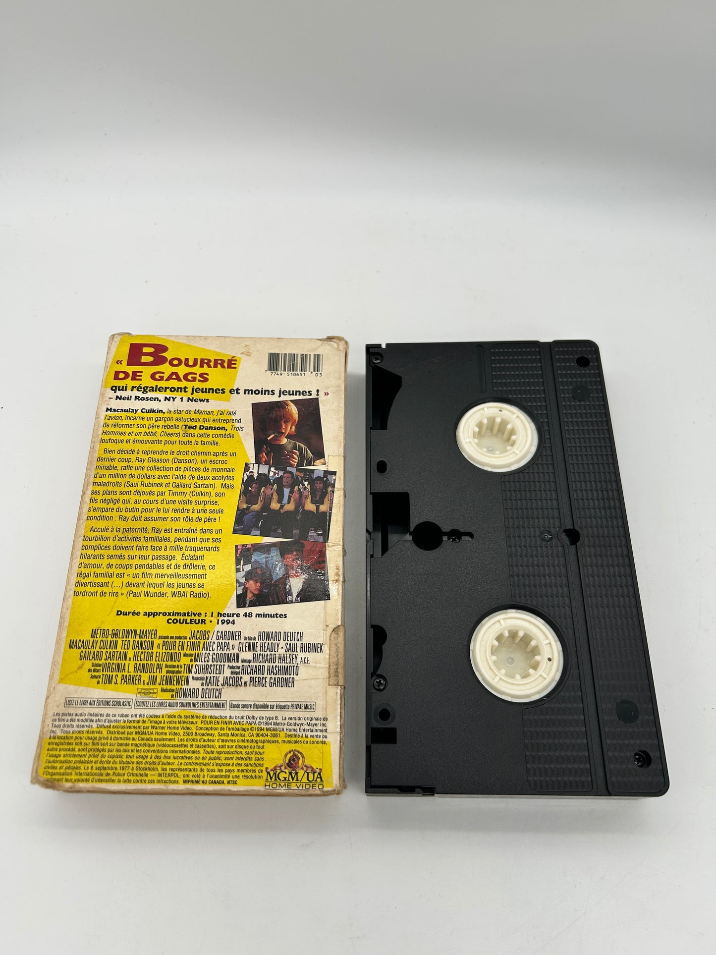 FiLM VHS FRANCAiS | POUR EN FiNiR AVEC PAPA [GETTiNG EVEN WiTH DAD]