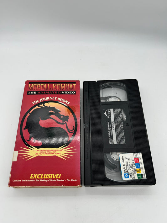 FiLM VHS ANGLAiS | MORTAL KOMBAT THE ANiMATED ViDEO THE JOURNEY BEGiNS