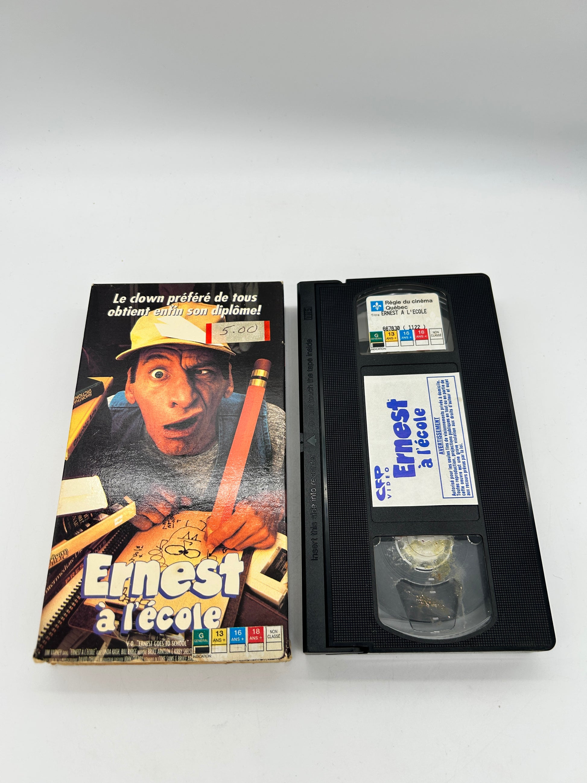 FiLM VHS FRANÇAiS | ERNEST À L'ÉCOLE [V.O. ERNEST GOES TO SCHOOL]