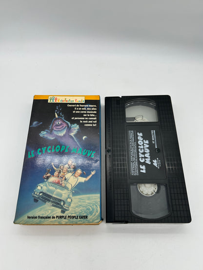 FiLM VHS FRANÇAiS | LE CYCLOPE MAUVE [V.O. PURPLE PEOPLE EATER] 