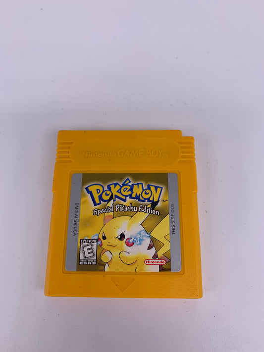 PiXEL-RETRO.COM : GAME BOY GAMEBOY (GB) GAME NTSC POKEMON YELLOW SPECIAL PIKACHU EDITION