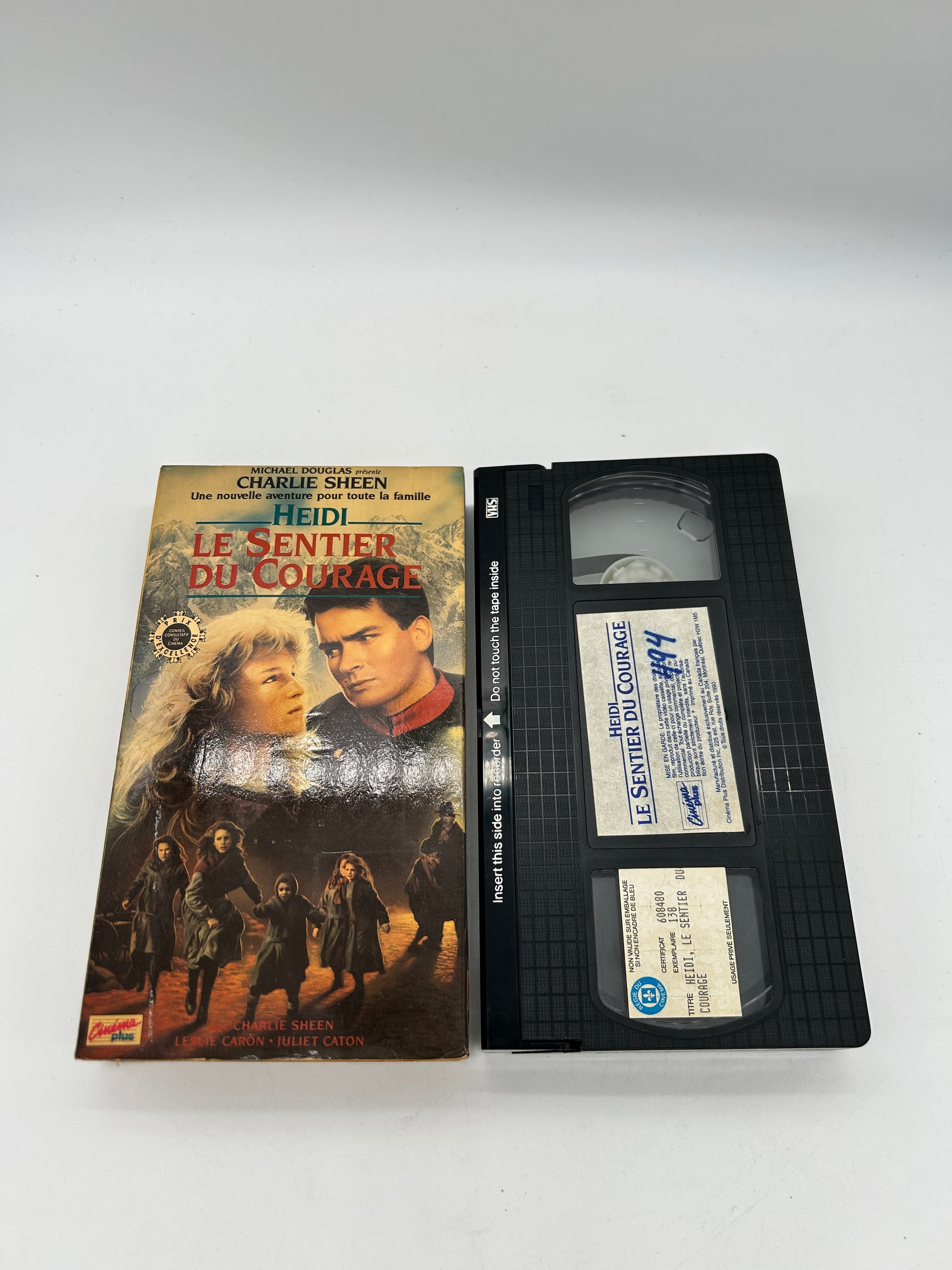 FiLM VHS FRANCAiS | HEiDi LE SENTiER DU COURAGE