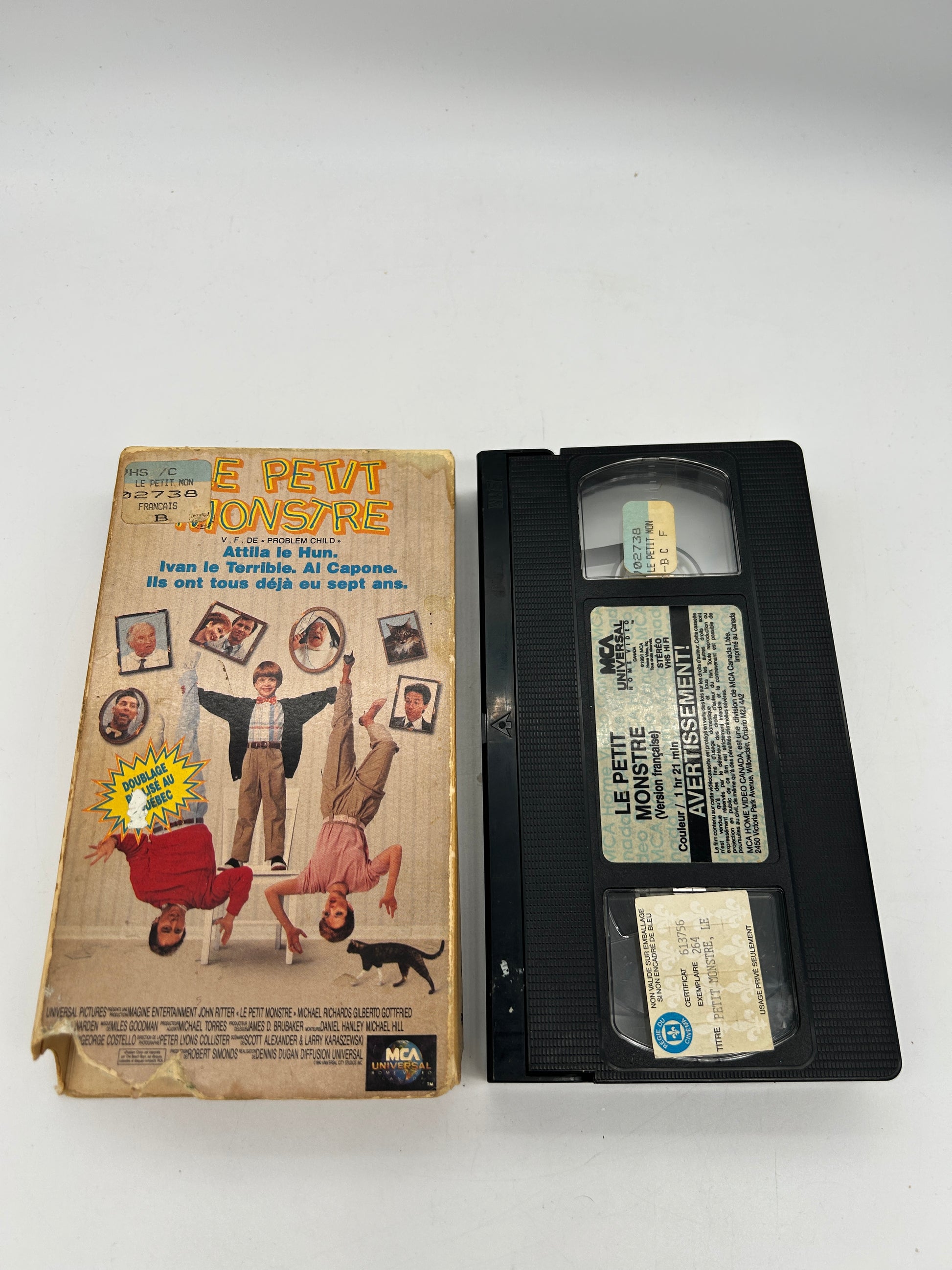 FiLM VHS FRANCAiS | LE PETiT MONSTRE [V.O. PROBLEM CHiLD]