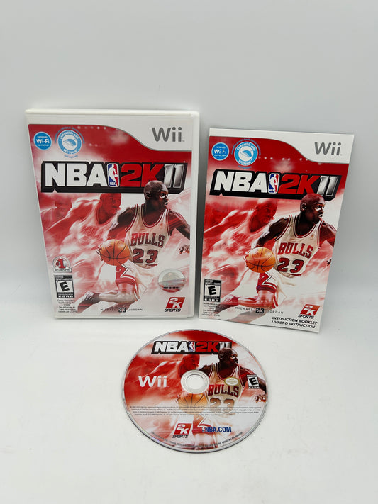 PiXEL-RETRO.COM : NINTENDO WII COMPLET CIB BOX MANUAL GAME NTSC NBA 2K11