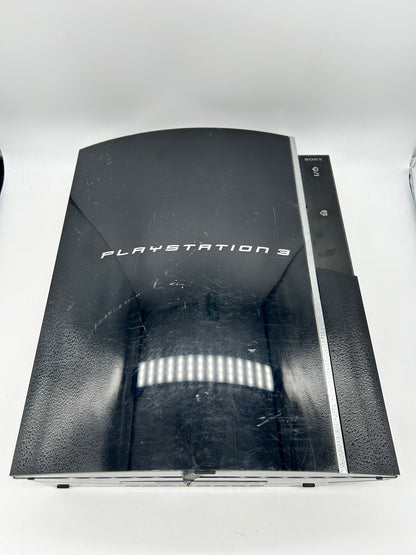 SONY PLAYSTATiON 3 [PS3] CONSOLE | ORiGiNALE BLACK 60GB (FAT BLACK) | CECHA01 BACKWARDS COMPATiBLE PS2 BACKWARDS COMPATiBLE