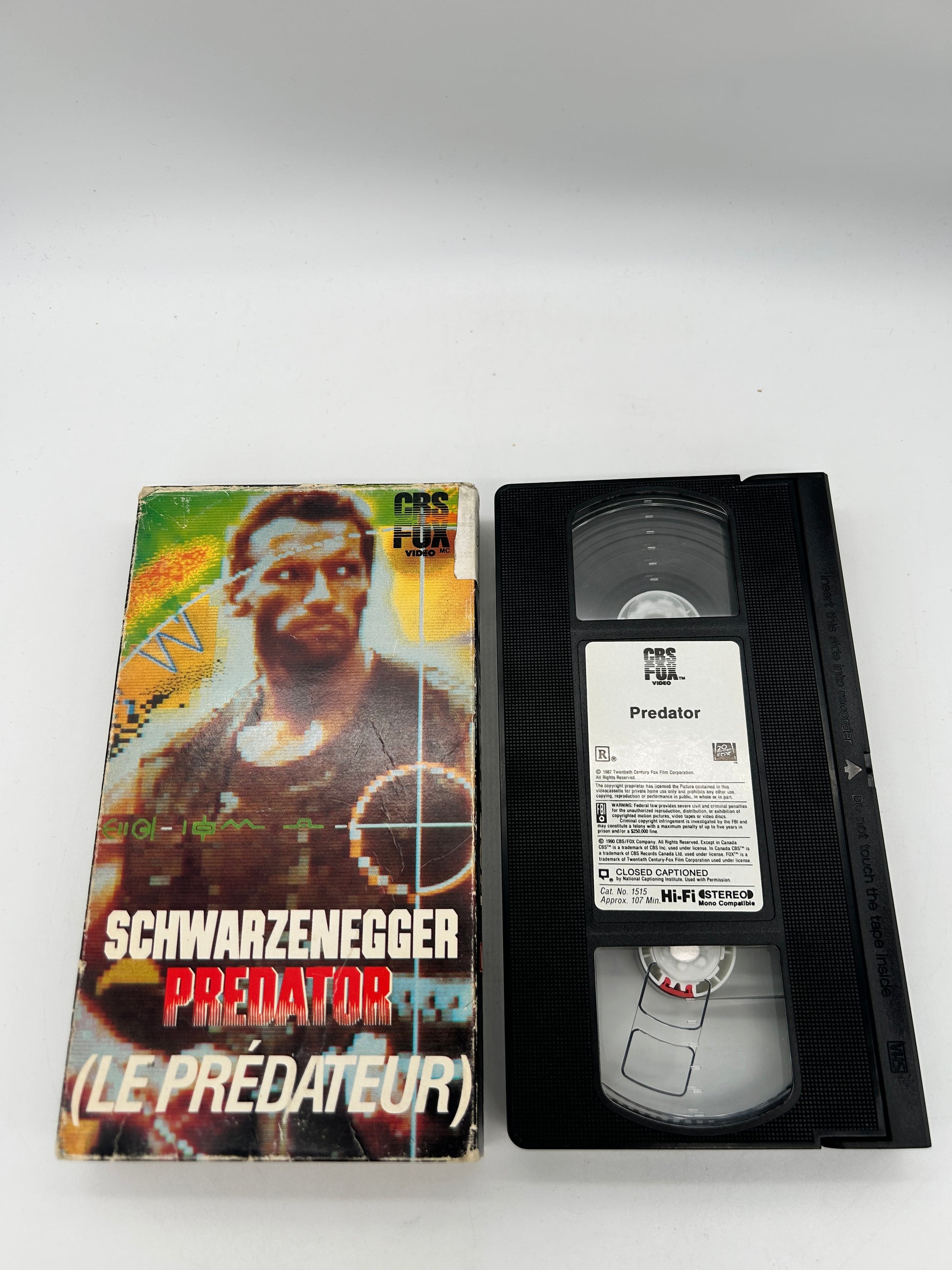 FiLM VHS FRANCAiS | LE PRÉDATEUR [V.O. PREDATOR]