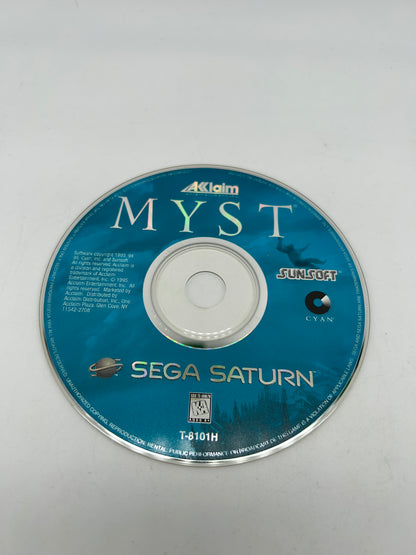 PiXEL-RETRO.COM : SEGA SATURN COMPLETE (CIB) GAME BOX INSTRUCTION MANUAL NTSC MYST