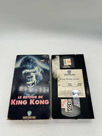 FiLM VHS FRANCAiS | LE RETOUR DE KiNG KONG [V.O. KiNG KONG LiVES]