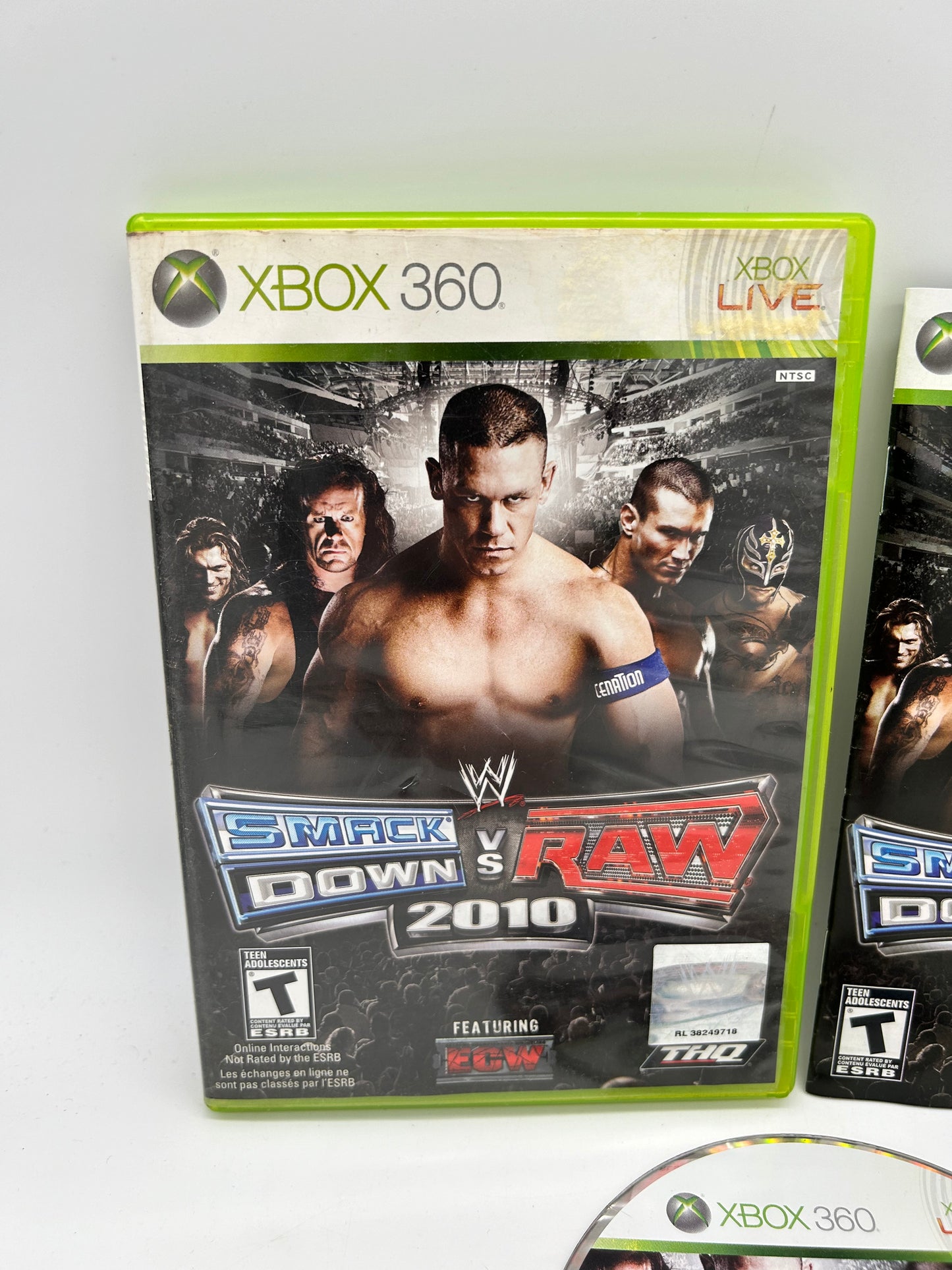 MiCROSOFT XBOX 360 | WWE SMACKDOWN VS RAW 2010