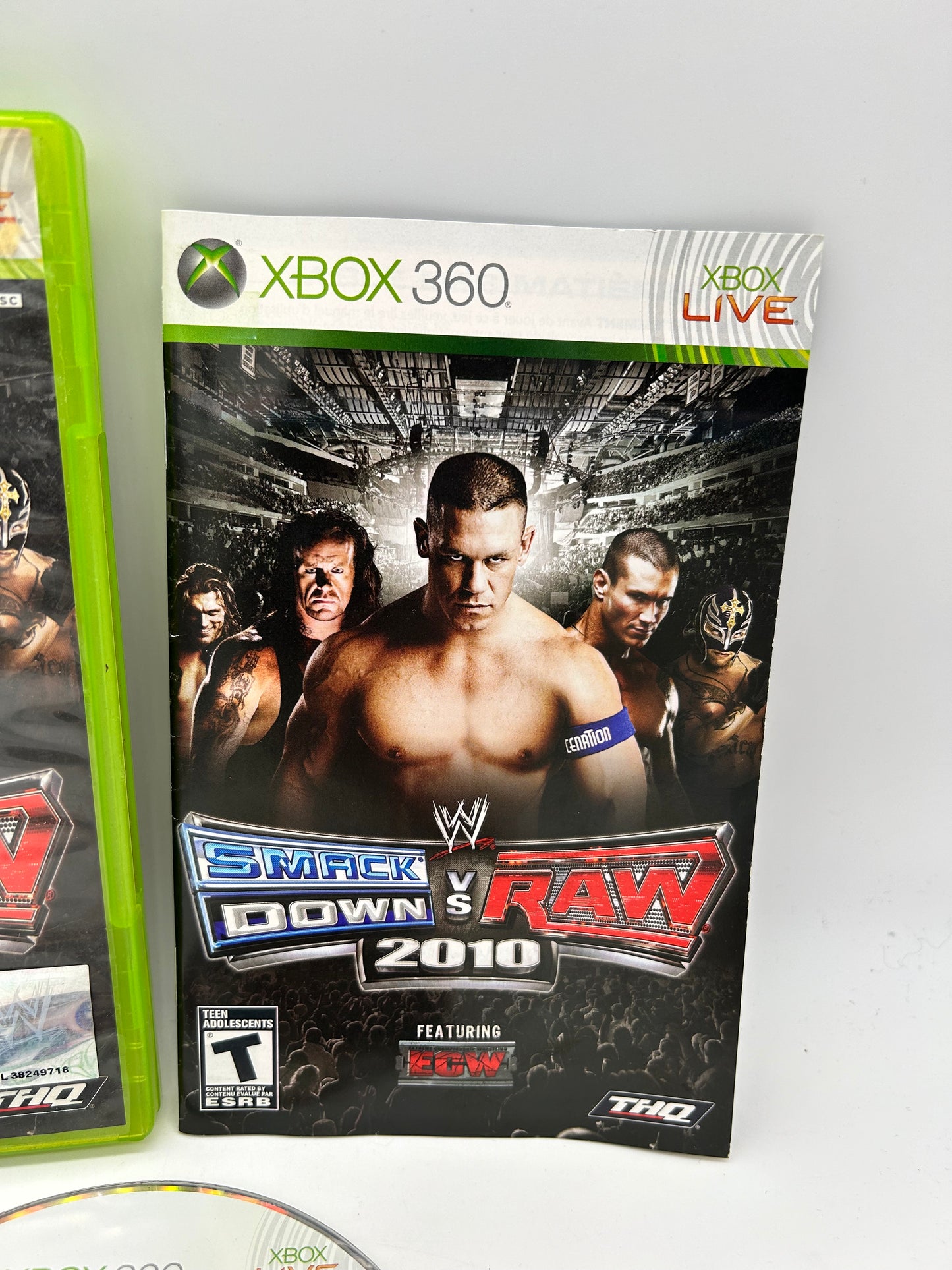 MiCROSOFT XBOX 360 | WWE SMACKDOWN VS RAW 2010